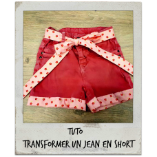 Tuto - Comment transformer un jean en short